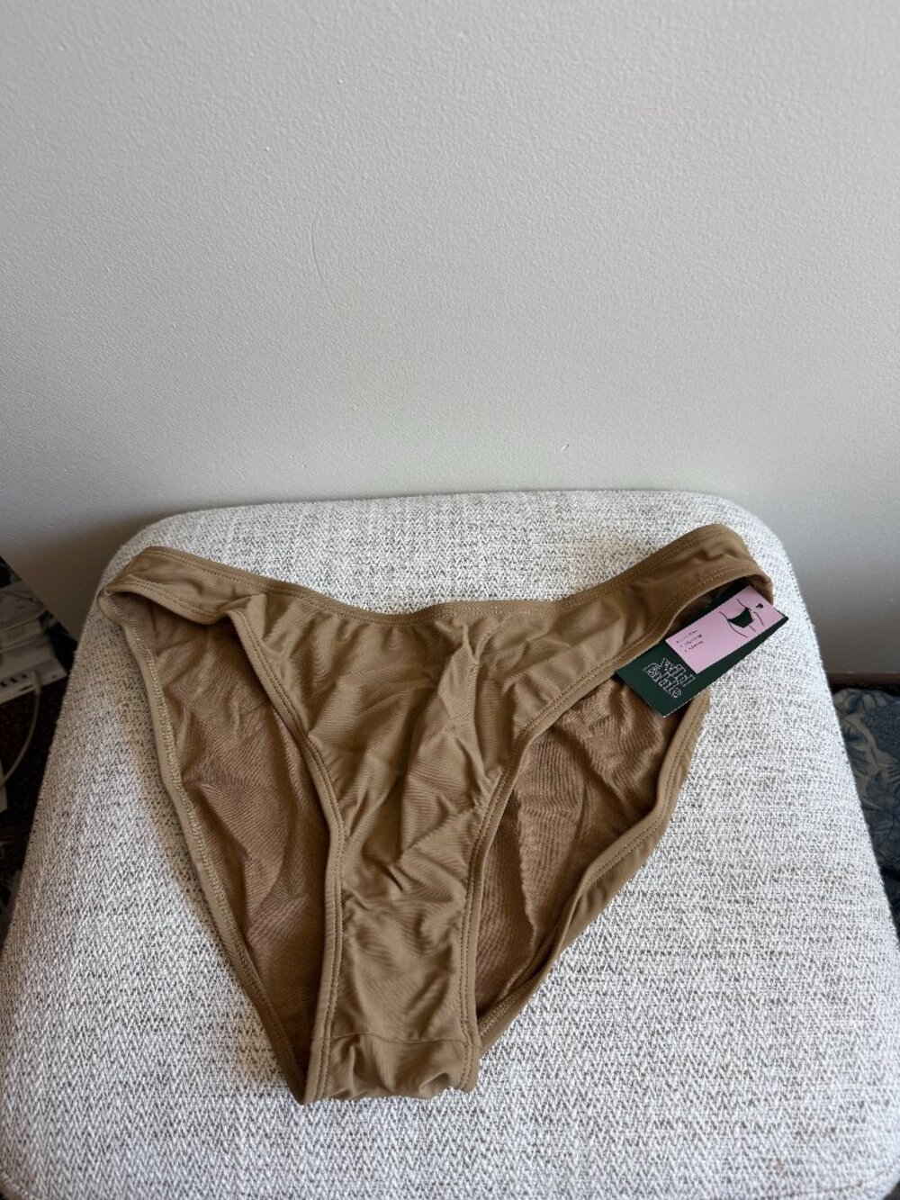 Wild Fable beige/brown bikini bottom size XL